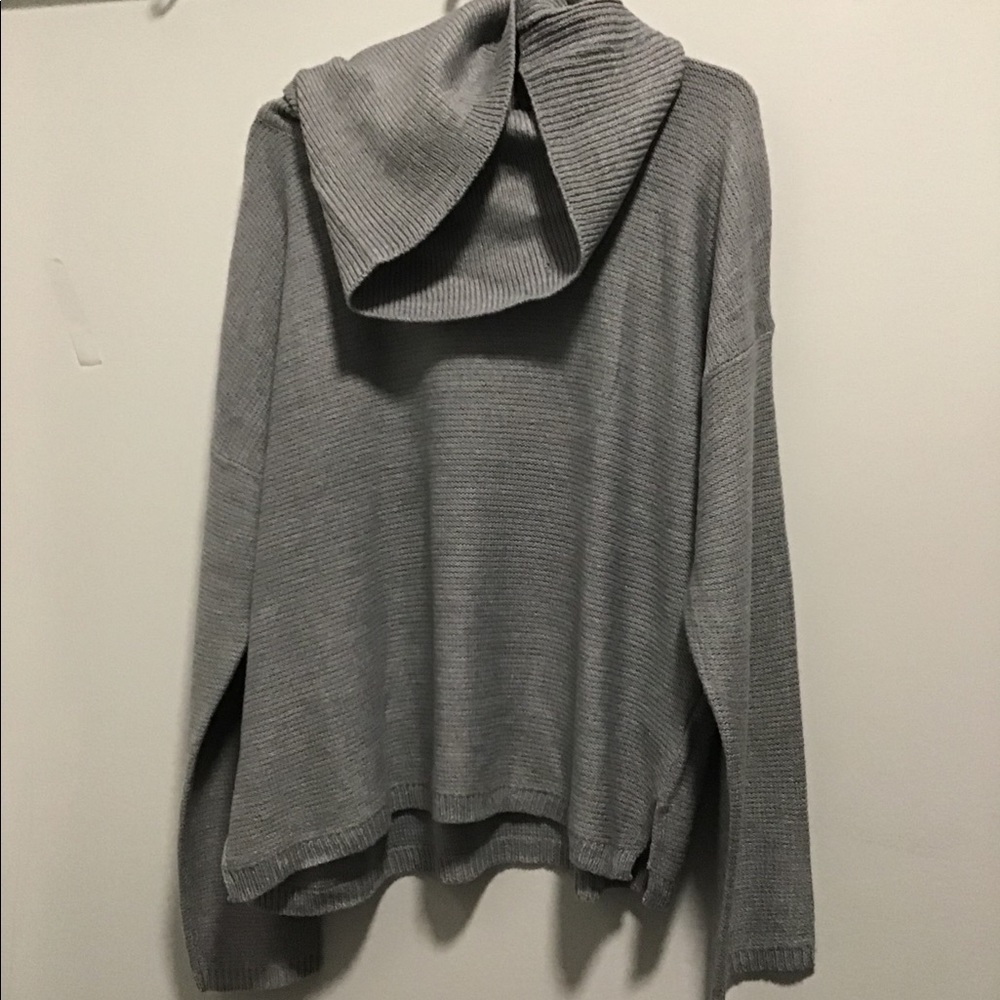 Grey Turtleneck